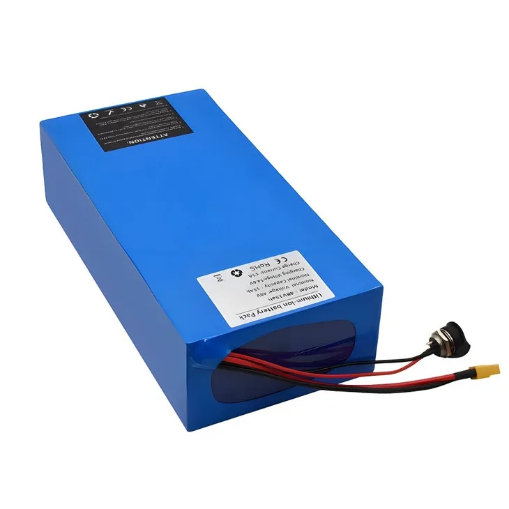 Kohandatud Ebike'i aku 48 V 52 V 60 V 750 W 1000 W 2000 W Ebike jaoks