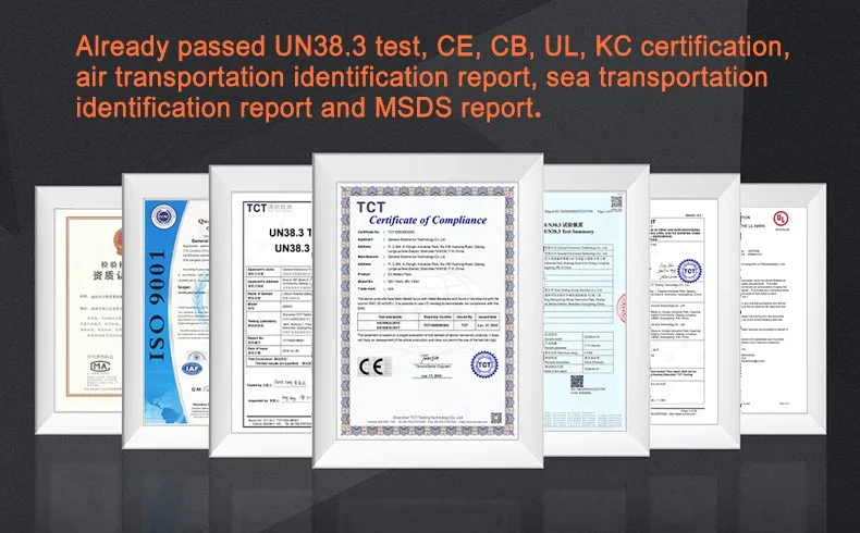 ebike battery certificate ebike battery certificate